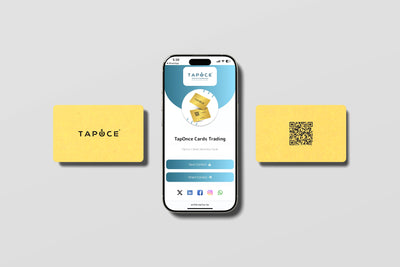 Metal NFC Business Card – Gold