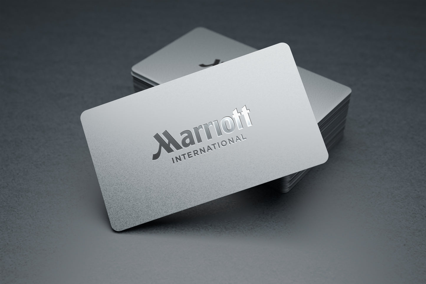 Metal NFC Business Card – Silver