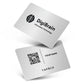 Metal NFC Business Card – Silver - Digital Business Cards By TapOnce