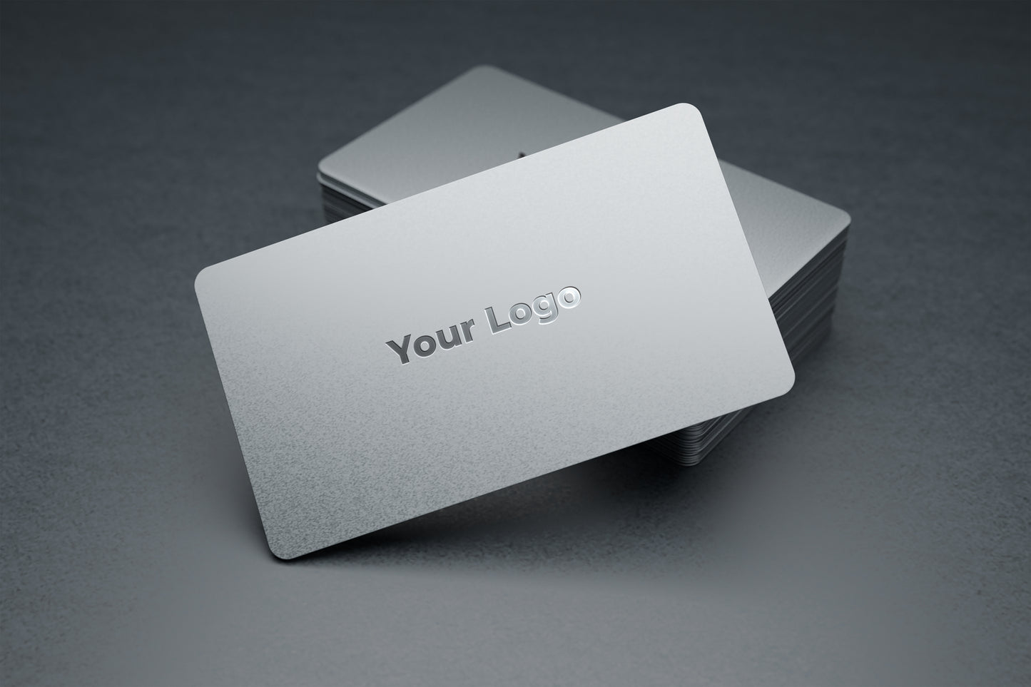 Metal NFC Business Card – Silver